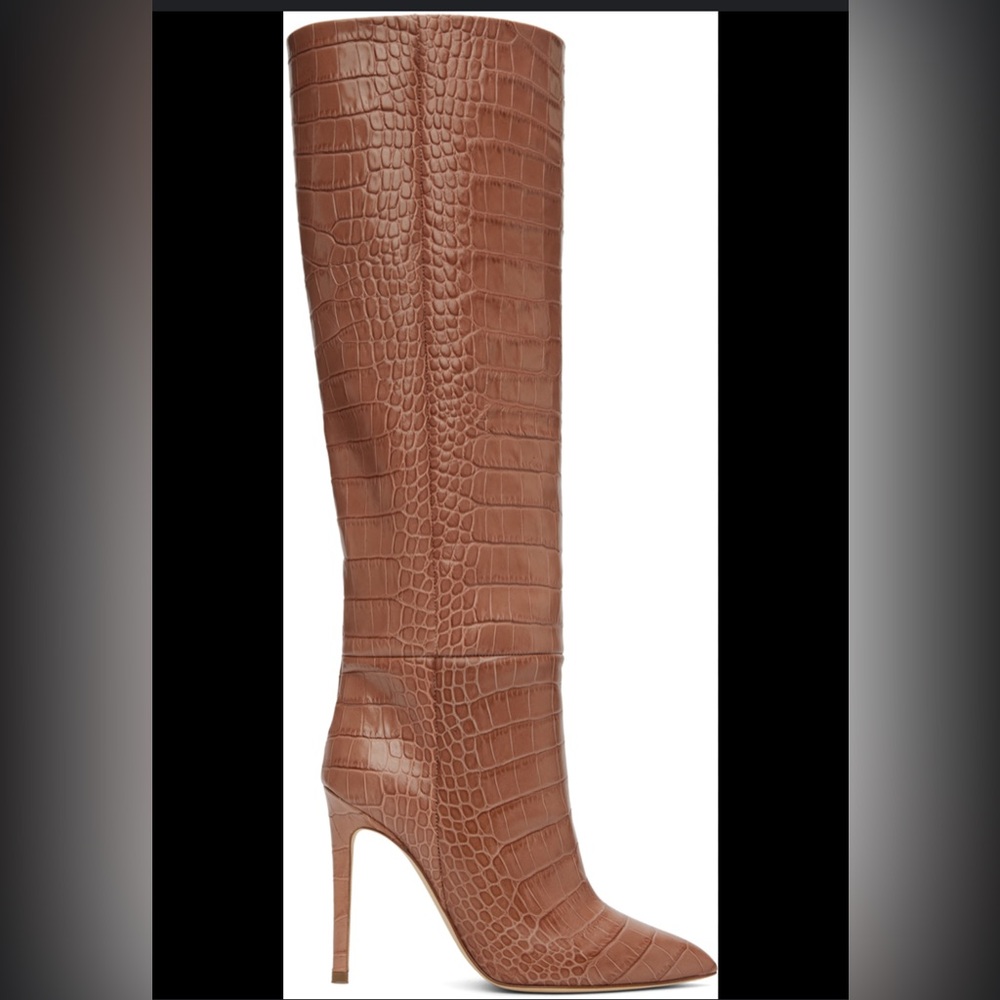 Paris Texas Embossed Croco Boots
